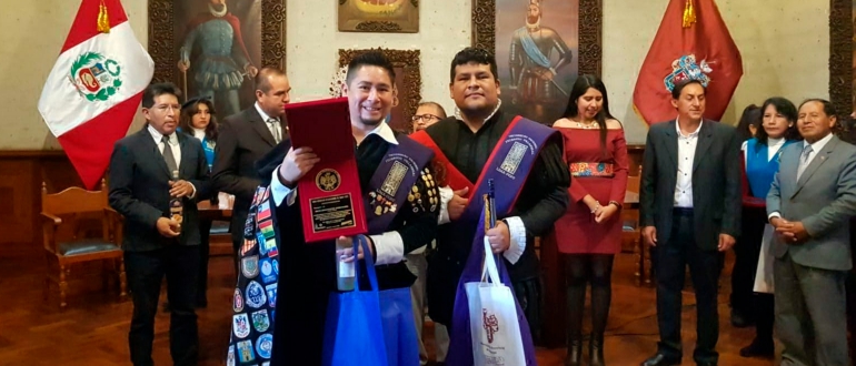 Tuna Villarrealina gana premio al mejor pasacalle en Arequipa