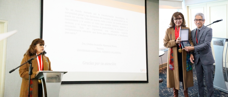 Rectora villarrealina participa en convenci&oacute;n mundial de instituciones peruanas