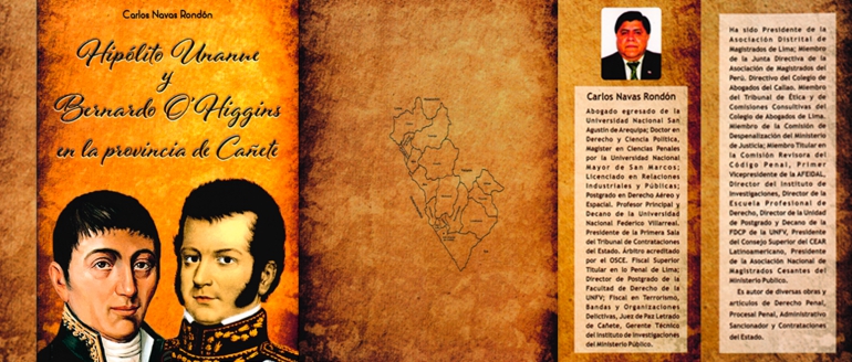 Docente villarrealino edita libro sobre pr&oacute;ceres de la independencia peruana