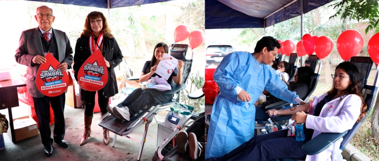 Estudiantes de Medicina se suman a la campa&ntilde;a de donaci&oacute;n de sangre