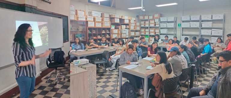 Dictan taller internacional de im&aacute;genes prehisp&aacute;nicas en Facultad de Humanidades