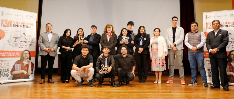 Se premia a estudiantes ganadores de concurso de emprendimiento villarrealino