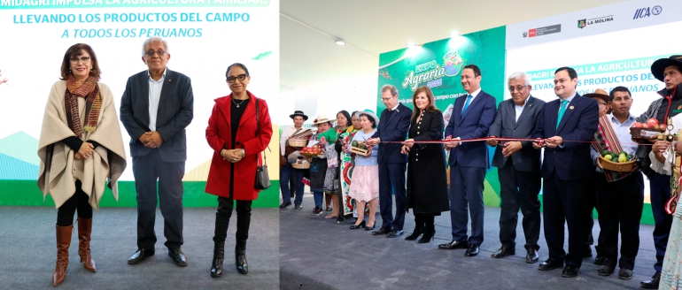 Asistimos a inauguraci&oacute;n de expoferia en Universidad Nacional Agraria La Molina