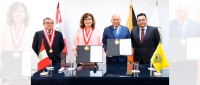 Nuestra universidad y la Municipalidad de Bre&ntilde;a suscriben convenio