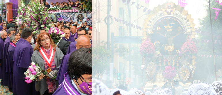 Por nuestros 59 a&ntilde;os se realiza tradicional homenaje al Se&ntilde;or de Los Milagros