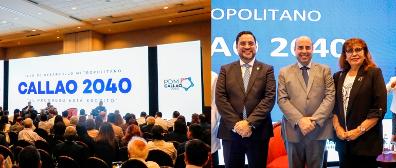 Rectora villarrealina asiste a presentación del plan de desarrollo del Callao