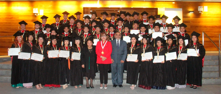 Realizan ceremonia de promoci&oacute;n de ingenieros de sistemas villarrealinos