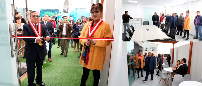 Inauguran ambientes para Oficina Central de Gesti&oacute;n de la Investigaci&oacute;n