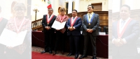 Distinguen a rectora villarrealina en el Congreso de la Rep&uacute;blica