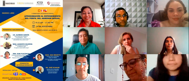 Analizan perfil del agresor sexual en simposio internacional
