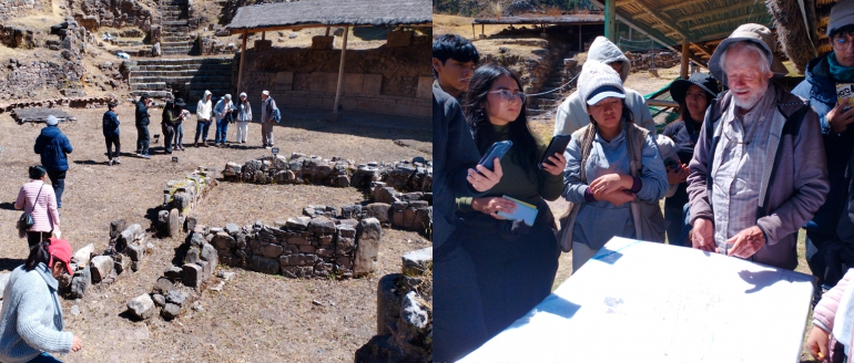 Estudiantes y docentes de Humanidades visitan sitio arqueol&oacute;gico Chav&iacute;n en Ancash