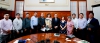Rectora gestiona ante presidente del Congreso presupuesto para nombramiento docente