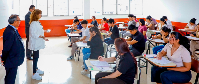 Ceprevi Villarreal realiz&oacute; su primer examen tipo admisi&oacute;n del ciclo 2025-C