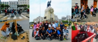 Cientos de villarrealinos realizan actividad f&iacute;sica y ecol&oacute;gica en calles de Lima