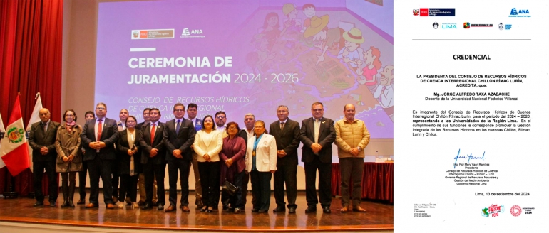 Consejo h&iacute;drico de valles de Lima cuenta con representaci&oacute;n villarrealina