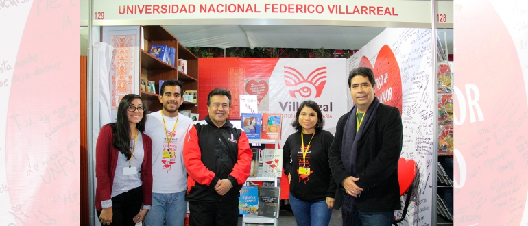 Rector destaca participación de Editorial Universitaria en Feria del Libro de Lima