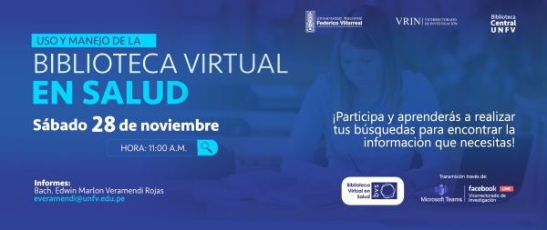 Capacitación: Uso y Manejo de la Biblioteca Virtual en Salud