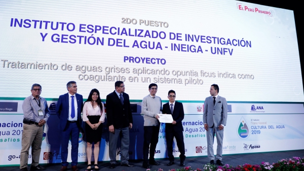 Villarrealino obtiene el segundo puesto en el 1er Foro Internacional de Cultura del Agua 2019