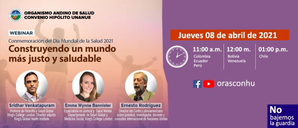 Webinar: Construyendo un mundo más justo y saludable