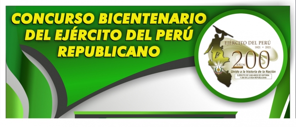 Premio Ejército del Perú: Estímulo a la Investigación, Desarrollo e Innovación en Ciencia y Tecnología 2021 - 200 Años del Ejército del Perú