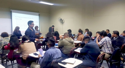 OCIDE visitó la escuela de posgrado de la UNFV para la sensibilización de la propiedad intelectual