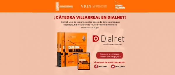 Nueva indización: ¡Cátedra Villarreal en Dialnet!