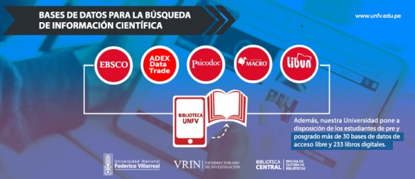 Bases de datos y libros digitales para la investigación en ciencias, humanidades e ingenierías