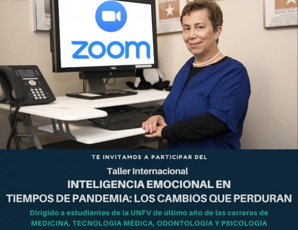 Inscríbete al Taller Internacional &quot;Inteligencia Emocional en los Tiempos de Pandemia: Los Cambios que perduran&quot;