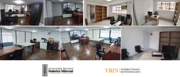 Nuestra Universidad pone a disposición del Vicerrectorado de Investigación remodelados ambientes del CUPBS y de la Oficina de Repositorio Científico de la Biblioteca Central