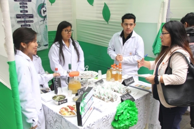 Feria Científica de Innovación Agroindustrial de alumnos de la UNFV