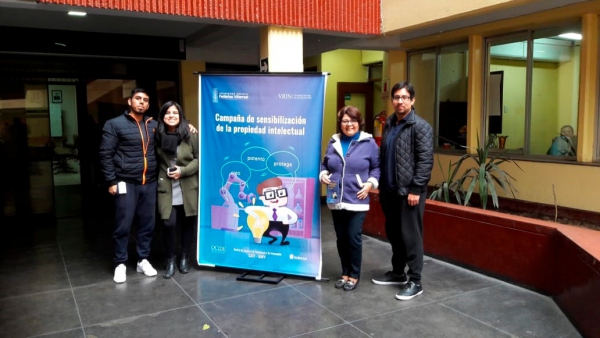 Tour artístico de la Propiedad Intelectual en las Facultades