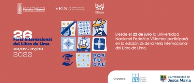 La Universidad Nacional Federico Villarreal será parte de la FIL LIMA 2022
