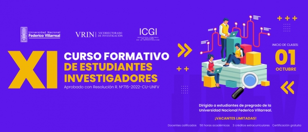 XI Curso formativo de estudiantes investigadores