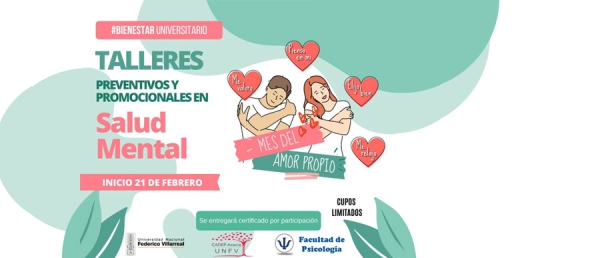 CADEP Acacia UNFV organiza Talleres Preventivos y Promocionales en Salud Mental Universitaria