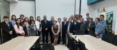 Reunión presencial con los Jefes de la UIIE de Facultades y de la EUPG