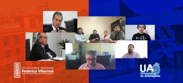 Encuentro de integración y colaboración entre Universidad Nacional Federico Villarreal y Universidad de Antofagasta de Chile