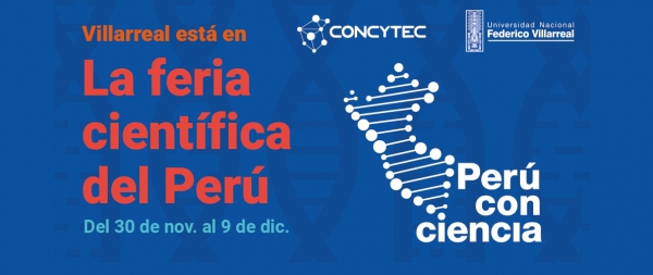¡La Villarreal está en la Feria Perú con Ciencia del Concytec!