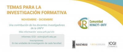 Ciclo de conferencias: Temas para la Investigación Formativa