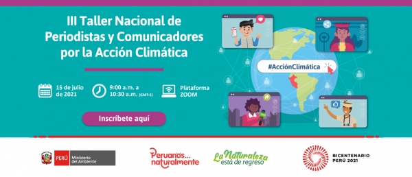 III Taller Nacional de Periodistas y Comunicadores por la Acción Climática