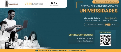 Seminario Interinstitucional: &quot;Gestión de la Investigación en las Universidades&quot;