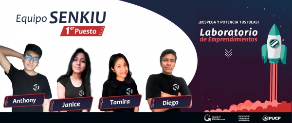 Primer puesto en programa Laboratorio de Emprendimiento 2020