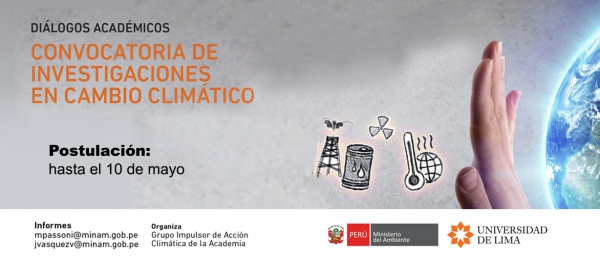 Diálogos Académicos: Convocatoria de Investigación en Cambio Climático
